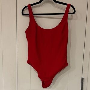 H&M Red Women's One Piece Swimsuit